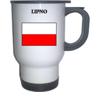  Poland   LIPNO White Stainless Steel Mug Everything 