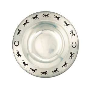  Pewtarex Horse Rim Bowl: Kitchen & Dining
