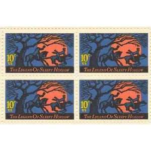 Legend of Sleepy Hollow Set of 4 x 10 Cent US Postage Stamps NEW Scot 