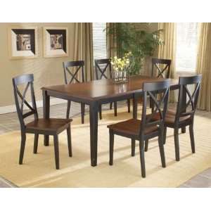 Englewood Rectangle Leg Extension Table with 18 in. Butterfly Leaf