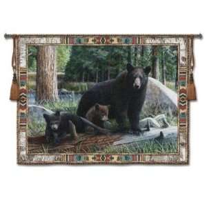  New Discoveries Bear Tapestry Wall Hanging