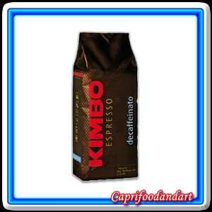 KIMBO Espresso Decaf Beans 1.1 lbs bag  Grocery 