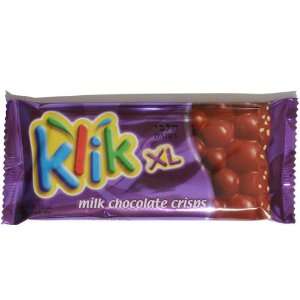 Klik XL Purple   Milk Chocolate Crisps   3oz.  Grocery 