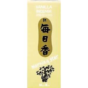  Nippon Kodo   Morning Star   Vanilla 200 Sticks and Holder 