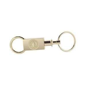  San Jose State   Two Sectional Key Ring   Gold Sports 
