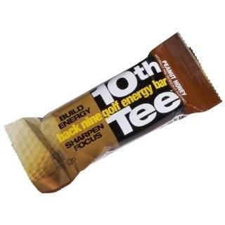 1st Tee Chocolate Peanut Pre Round Golf Nutrition Bar, 2.46 Ounce Bars 