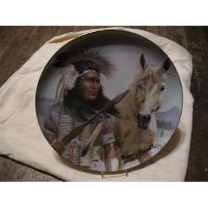   : Chief Pontiac Collectors Plate Signed By Artist: Everything Else