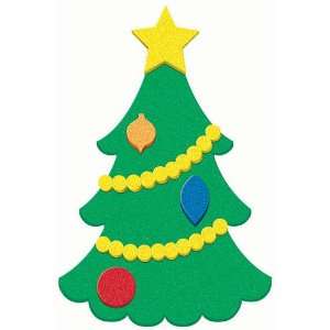  Christmas Tree Craft Kit Kit for 6 Toys & Games