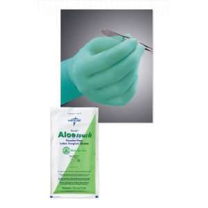  Medline Aloetouch Surgical Gloves   Size 65   Qty of 200 