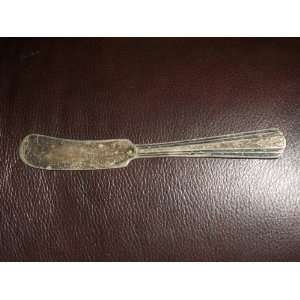 Vintage Avon Silver Plate Butter Spreader, 5 3/4 Flat Handle Knife