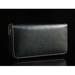  BLACK Executive Leather Case Cover Pouch for Apple iPhone 3G 