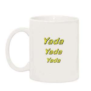  Yada Yada Yada Mug (Yellow Text) 