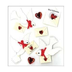  Jolees Boutique Parcel Dimensional Valentine Stickers 