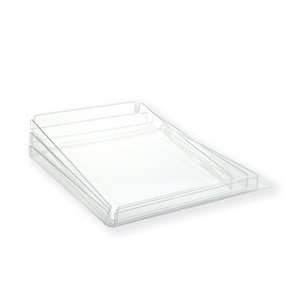  Replacement Trays for Four Tier Euro Curved Front Acrylic 