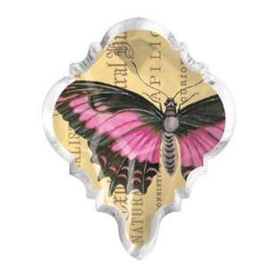  Fringe Crystal Glass Decoupage Magnet   Papilio: Home 