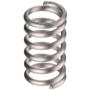 Compression Spring, 302 Stainless Steel, Inch, 0.42 OD, 0.055 Wire 