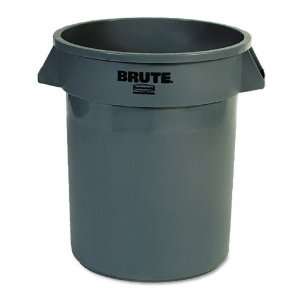  Rubbermaid® Commercial Round Brute Container, Plastic, 20 