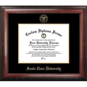  Santa Clara University Gold Embossed Diploma Frame: Sports 
