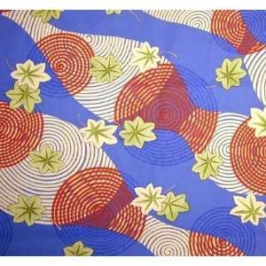   Wide Summer Japanese Blue Fabric By The Yard Arts, Crafts & Sewing