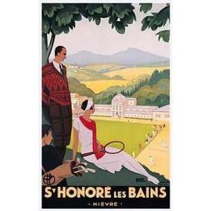  St.Honore Les Bains Poster Print
