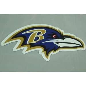  Baltimore Ravens Team Logo NFL Car Magnet: Sports 