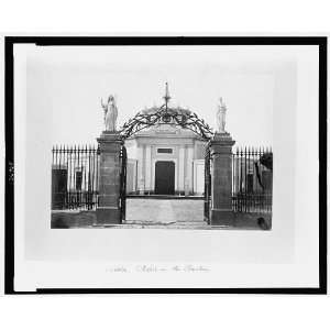  Chapel in the Cemetery,Entrance Gate,Lima,Peru,1868: Home 