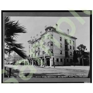  Hotel St. Saint James Park, San Jose, California   1903 