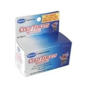  Cold Tablets w/ Zinc 60 tabs 60 Tablets Health & Personal 