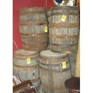  Vintage Wood Whisky Barrels