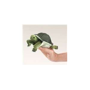    Stuffed Turtle Finger Puppet By Folkmanis Puppets