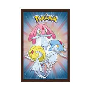  Pokemon Colors Framed Poster
