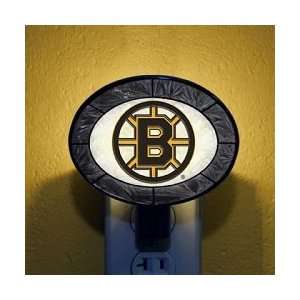  Art Glass Nightlight Boston Bruins