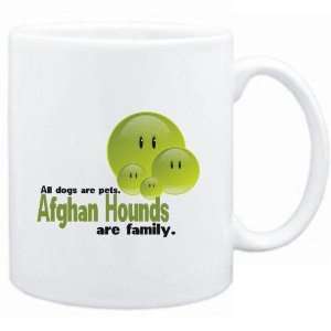  Mug White FAMILY DOG Afghan Hounds Dogs: Sports & Outdoors