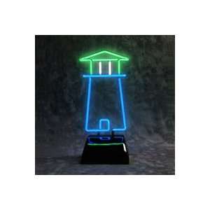  Lighthouse Neon Sculpture 9.5 x 19.5