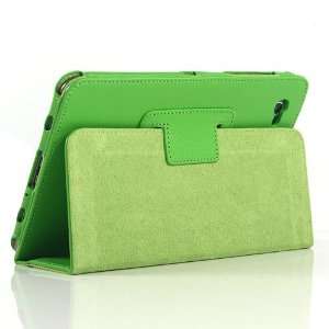  ZuGadgets Green / Leather Stand Case for Galaxy Tab GT 