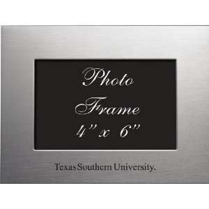  Texas Southern University   4x6 Brushed Metal Picture 