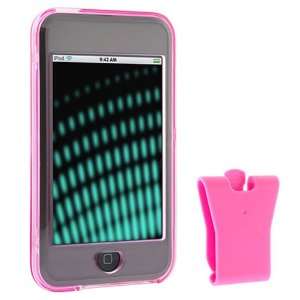    Pink Snap On Crystal Case for All Apple iPod touch 