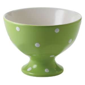  Spode Baking Days Green Individual Footed Bowl, Set of 4 