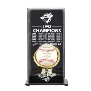   Blue Jays 1992 World Series Champs Display Case: Sports & Outdoors