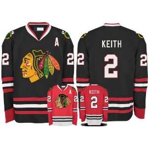  Chicago Blackhawks Authentic NHL Jerseys Duncan Keith BLACK Hockey 