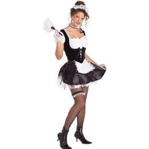  Rubies French Maid Fancy Dress (Size 8 10): Toys & Games