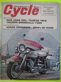 Cycle 1966 Magazine,Jawa 350,Triumph T120R,Sidehack ing  