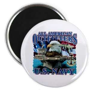   All American Outfitters US Navy Bald Eagle US Flag: Everything Else