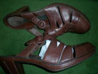 WOMENS SHOES Clarks 11 Artisan Dress Sandals Leather  