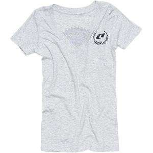   One Industries Womens Anthem T Shirt   Large/Neutral Grey: Automotive