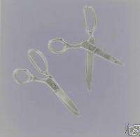 Sterling Silver SCISSORS, MOVES CHARM  