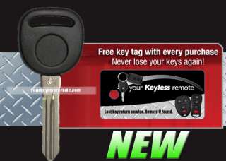 CHEVY BUICK TRANSPONDER CHIP IGNITION KEY CIRCLE PLUS  