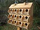 PURPLE MARTIN BIRD HOUSE 12 COMPARTMENTS MADE OF WESTERN RED CEDAR 
