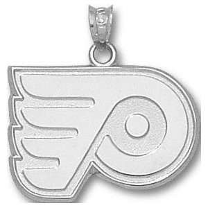  Philadelphia Flyers Sterling Silver P Logo 5/8 