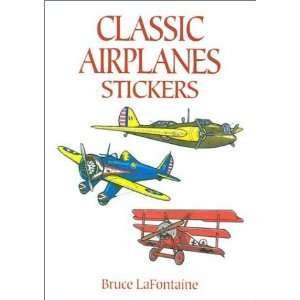  Classic Airplanes Stickers (Dover Stickers) [Paperback 